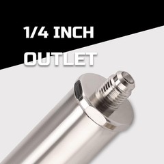 HVAC R410A Liquid Vaporizer Manual Pressure Check Valve Charger 1/4 Inch