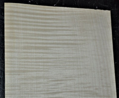 Curly Maple Raw Wood Veneer Sheet 8.5 x 21 inches 1/42nd 4665-91