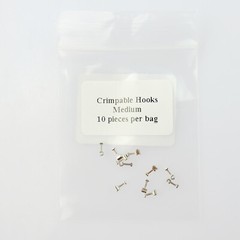 10Pcs/pk 2Packs Dental Orthodontic Crimpable Hooks Short/Medium/Long EASYINSMILE