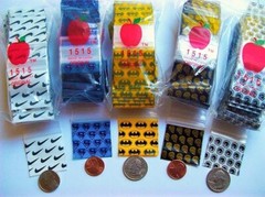 2000pc DIME BAGS 1.5″ x 1.5″ Apple 1515 PREMIUM RANDOM MIX! (20 Styles x 100)