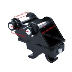 Quick Connect Hitch for 0.8-3T Mini Digger Mechanical Quick Change Coupler