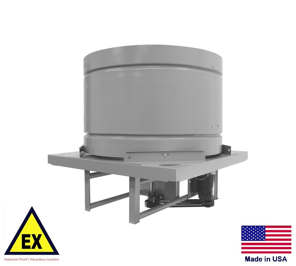 ROOF VENTILATOR FAN – Explosion Proof – 54″ – 5 Hp – 38,900 CFM – 230/460V