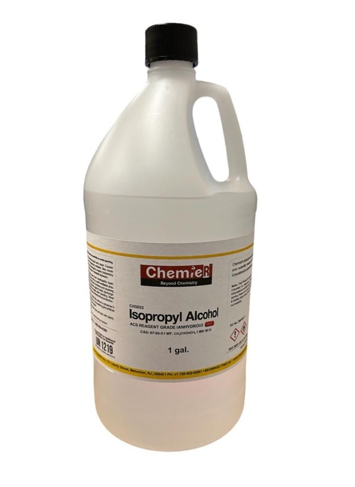 Isopropyl Alcohol Anhydrous, ACS Reagent Assay (Min. 99.5%)