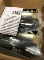 NSI PTS-750 Yellow Die 750 MCM AL9CU Solid Pin Terminal -Box Of 3