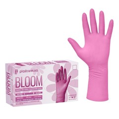 200 Large Pink Nitrile Gloves, Latex & Powder Free, Salon Nail Tech, Aurelia