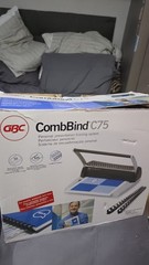 GBC CombBind C75 Personal Presentation Binding System