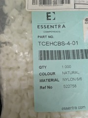 New, Essentra, TCEHCBS-4-01, BRD SPT CRNR/EDGE HOLD SCREW MNT – Lots of 100pcs