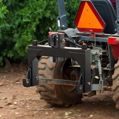 3 Pt Quick Hitch Adapter For Category 1 & 2 W/ Adjustable Bolt Tractor 3000lb