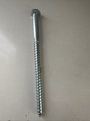 (50) Hex Head 3/8 x 6″ Lag Bolts Zinc Plate Wood Screws