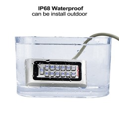 IP68 Waterproof RFID Access Control Keypad, Metal, WG26, 2000 Users, 10 Keyfobs