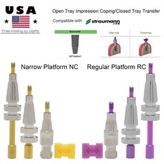 Implant Transfer Impression Tray Scan Body Analog for Straumann NC/RC B0ne Level