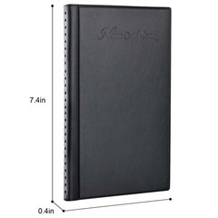 Business Name Card Organizer Book Booklet Wallet Holder PU Leather 300 Cards US