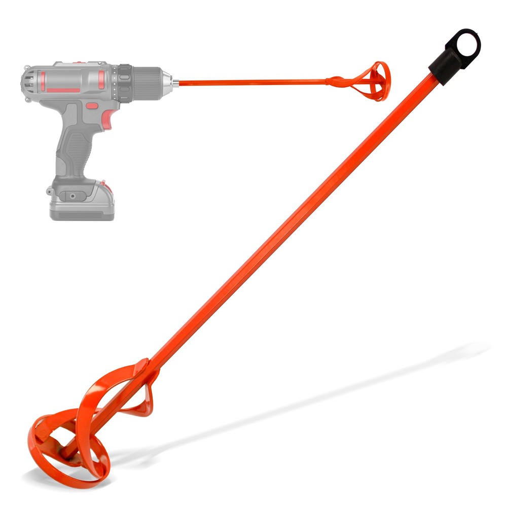 ABN Paint Mixer for 1-5 Gallon Buckets 3/8” Drive 16.5” long
