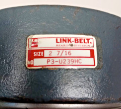Link-Belt P3-U239HC Pillow Block Ball Bearing 2-bolt 2-7/16 (2.4375) bore