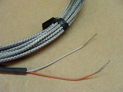 NEW lot of 4 PYCO thermocouple 0.190″ x 1/2″ threaded probe FP 22011