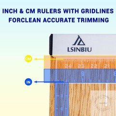 Paper Trimmer Cutter for Office and Crafts, Heavy-Duty, Portable Paper Slicer