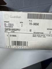 Guardian Equipment 2832800 G1805 AutoFlow 90 deg Right Hand Eye Wash Deck