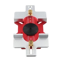 Two in Woodworking Slotting Plate with Aluminum Alloy Handle and Brass Nut