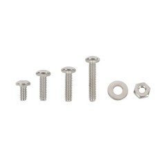 700Piece Nuts and Bolts Assortment Kit 4-40 #6-32 #8-32 #10-24 Phillips Pan Head