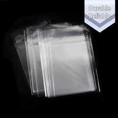 Golden State Art, 100 5 1/4 X 7 1/8 Clear Bags for 5×7 Photo Mats