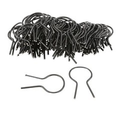 EZ Twist 1 5/8″ OD x 8 Gauge Preformed Steel Tie Wire – Fence Ties – 100 Pack