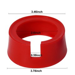 49190 Boot for Yellow Jacket HVAC Gauge Boots 3-1/8″ 1 Pair Red Blue…