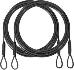3.3mm (1/8 Inch) Outdoor Travel Security Cable-3/4/6/10/15/20/30ftLuggage Loc…