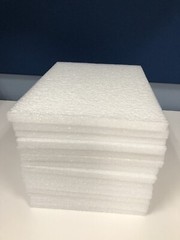 Polyethylene Foam Board Shipping/Packing,ArtsCrafts 15 pcs 11.75”X9”X 0.5”White