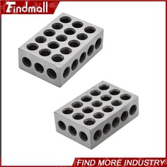 4 Matched Pair Ultra Precision 1-2-3 Blocks 23 Holes .0001″ Machinist 123 Jig