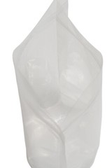 STP-12Z-400A 4 mil Clear Stand Up Pouch W/ Zipper & Tear Notches 6.5″x10.5″x3.5″