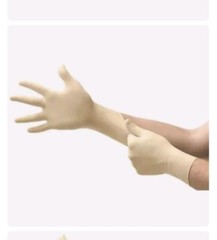 MICROFLEX Diamond Grip MF-300 Disposable Latex Gloves, Medium, 100 Gloves