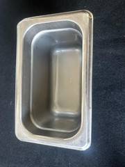 Stainless Steel 1/9 Size Steam Table Pan 4.5” Deep Restaurant Food Prep Pan NSF