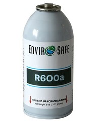 R600a Modern Refrigerant 3 Convenient 6oz Cans and Gauge Kit #8056