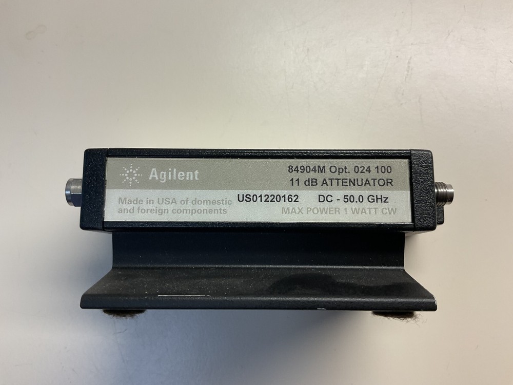 Agilent HP Keysight 84904M Step Attenuator 0-11 dB DC-50GHz 2.4mm (M/F) 024 100