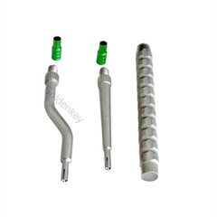 Dental GBR Hex Tac Case Guide Bone Regeneration Tacks Pins Driver Complete Set