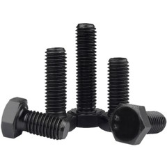 M12 x 1.25 Fine Thread Hex Bolts Grade 8.8 Alloy Steel Hex Head Screws DIN 933
