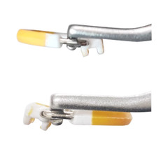 Dental Matrix Band Sectional Contoured Spring Clip Rings Matrices Clamps Orange