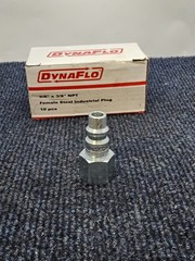 (QTY 10) DynaFlo 430026 Fastenal 3/8″ x 3/8″ NPT Female Steel Industrial Plug