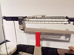 Vintage OHAUS GRAM CENT-O-GRAM Model 311 Four Beam Balance Scale