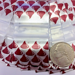 2.5 MIL 12510 MINI ZIP DESIGN BAGS 1.25″X1″ 10 DSN PRE-MIX 1000PCS, READ DETAILS