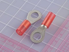 Lot of 161 HOLLINGSWORTH SOLDERLESS R3033BN Ring 8 Gauge #5/16 Stud. FIT Brazed.