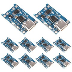 AITRIP 10pcs TP4056 Type-c USB 5V 1A 18650 Lithium Type-C 10PCS