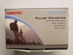 CONTEC Fingertip Pulse Blood Oxygen Saturation Monitor Blue Oximeter CMS50NA NEW
