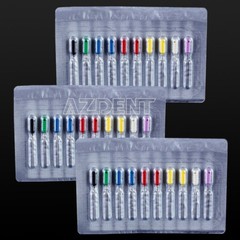 Dental Endodontic Barbed Broaches Root Canal Needles Files 25mm