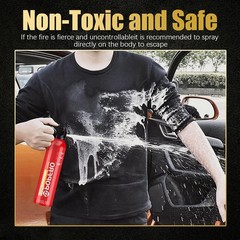 4 In1 Fire Extinguisher with Mount Fire Extinguishers for the House/Car/Kitchen