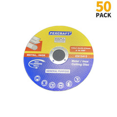 10 Pack 5 inch Cut Off Wheel 125 x 1 x 22mm Metal & Stainless Steel Cutting Disc