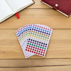 Self Adhesive Laser Color Coding Labels Assorted Shades for Home and Office Use