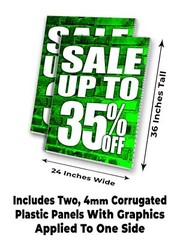 Sale Up To 35% Off Signicade 24×36 A Frame Sidewalk Sign Double Sided