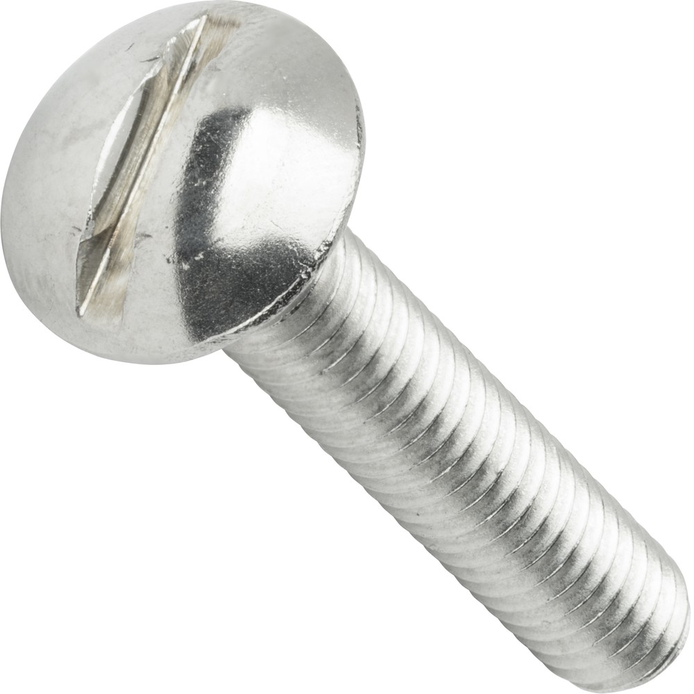 6-32 Truss Head Machine Screws Slotted Drive Stainless Steel All Lengths