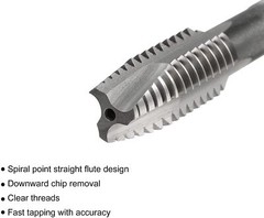 HSS 1/2″-12 BSW HSS British 55° Thread CNC Machine Tap,For Threading Machine